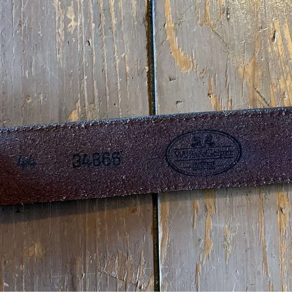 Willis & Geiger Braided Leather Belt